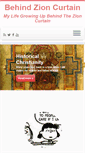Mobile Screenshot of behindzioncurtain.com